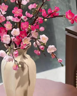 Gradient Cherry Blossom Artificial Flower Arrangement realistic artificial flower arrangement – product view 3