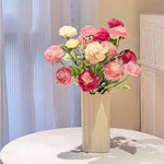 Vintage Ranunculus Ensemble Artificial Flower Arrangement realistic artificial flower arrangement – product view 10