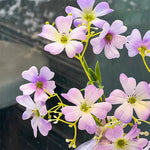 Lavender Clematis Whisper Artificial Flower Arrangement realistic artificial flower arrangement – product view 2