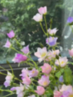 Pastel Bellflower Breeze Artificial Flower Arrangement realistic artificial flower arrangement – product view 3