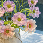Ethereal Lilac Bloom Artificial Flower Arrangement realistic artificial flower arrangement – product view 4