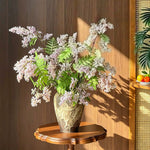 French Luxury Lilac Jasmine Artificial Flower Arrangement realistic artificial flower arrangement – product view 4