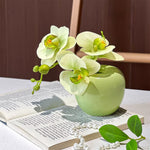 Sunlit Phalaenopsis Artificial Flower Arrangement realistic artificial flower arrangement – product view 2
