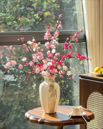 Gradient Cherry Blossom Artificial Flower Arrangement realistic artificial flower arrangement – product view 6