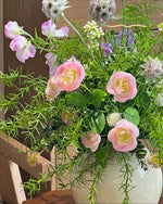 Enchanted Forest Whisper Artificial Flower Arrangement realistic artificial flower arrangement – product view 4