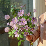 Lavender Reverie Artificial Flower Arrangement realistic artificial flower arrangement – product view 2